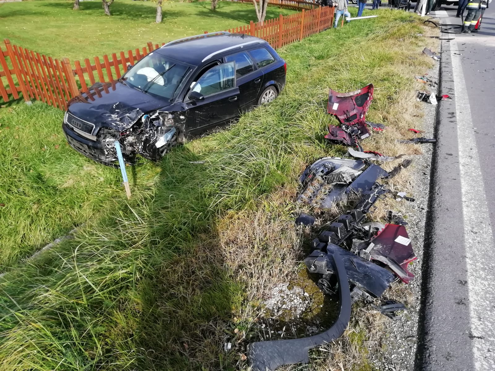 Verkehrsunfall in Lassing