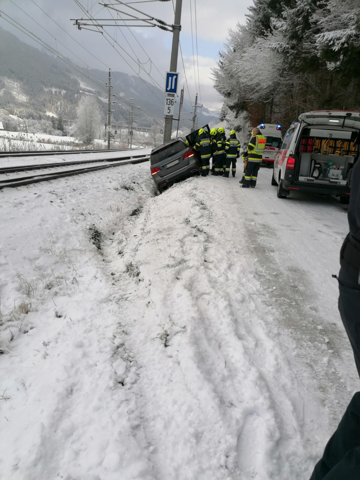 Verkehrsunfall im Ortsgebiet