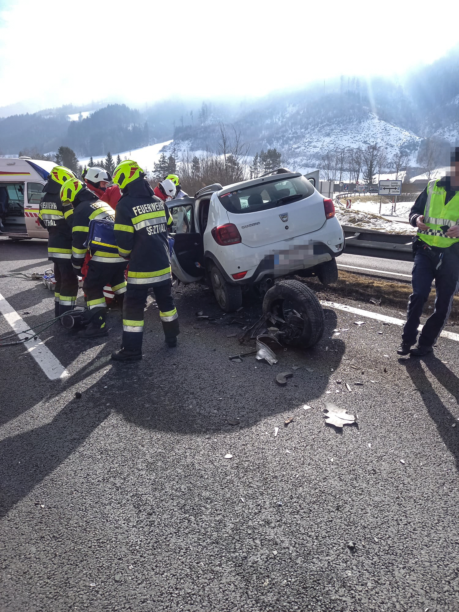 Geisterfahrerunfall auf A9