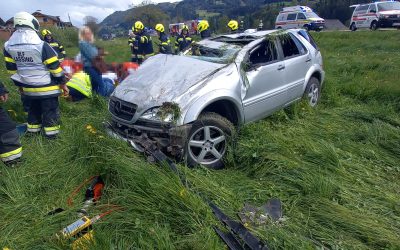 Verkehrsunfall in Lassing